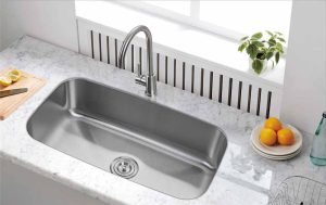 32″ Stainless Steel Single Bowl