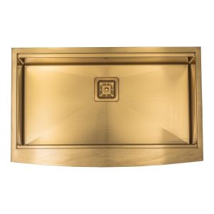 Gold Farmhouse Apron Kitchen Sink SA33G ACCESSORIES INCLUDED