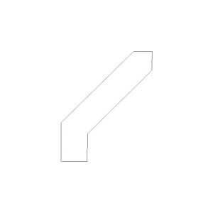 Angle Crown Molding 96"