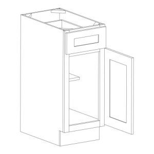 Vanderbilt Driftwood Grey Base Cabinet 21"