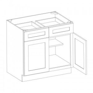 Vanderbilt Driftwood Grey Base Cabinet 30"