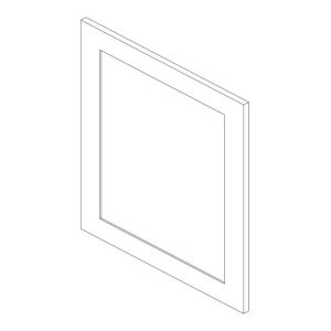 Vanderbilt Driftwood Grey Base Decorative Door Panel