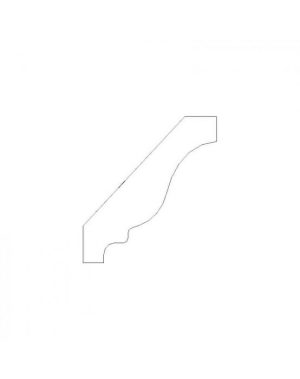 Vanderbilt Driftwood Grey Crown Molding 96"W