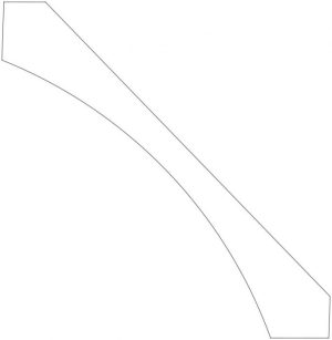 Vanderbilt Driftwood Grey Cove Crown Molding 96"W