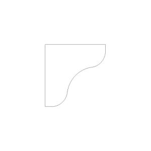 ICM8 - Inside Corner Molding 96"