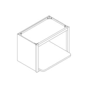 MS3018 - Wall Microwave Shelf Cabinet 30" x 42"