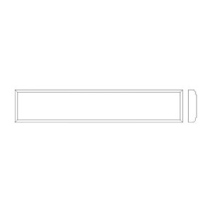 Overlay Wall Filler 3" x 36"