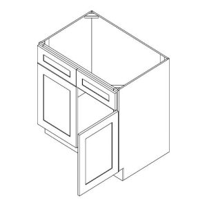 Vanderbilt Driftwood Grey Sink Base Cabinet 33"W