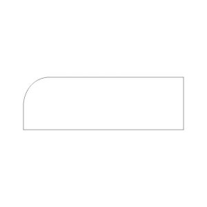 Vanderbilt Driftwood Grey Scribe Molding 96"W