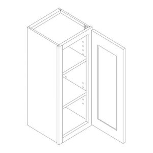 Vanderbilt Driftwood Grey Wall Cabinet 18"W x 30"H