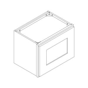 Montgomery Grey Elite Wall Cabinet 21"W x 24"H