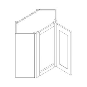 WDC2418 - Wall Diagonal Corner Cabinet 24" x 18"