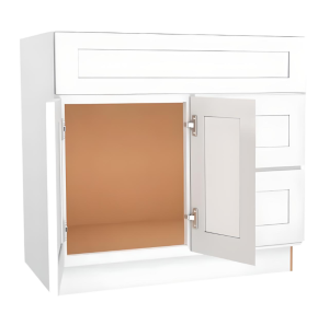 March Vanity Sink Base Drawer Cabinet 36" Right